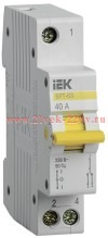 Выключатель-разъединитель трехпозиционный ВРТ-63 1P 16А IEK 1 модуль