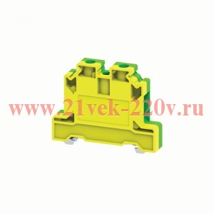 Клемма заземляющая винтовая OptiClip CGT-10-PE-I-(0.2-10)-PEN КЭАЗ 289789