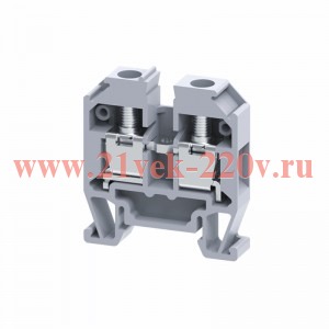 Мини-клемма проходная винтовая OptiClip CMT-4-I-BU-32A-(0.2-4) син. КЭАЗ 331804