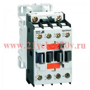 Контактор OptiStart K-F-09-30-01-Z024 с пониженным потреблением КЭАЗ 334560