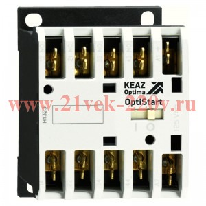 Мини-контактор OptiStart K-M-09-30-01-A024-F с клеммами фастон КЭАЗ 335618