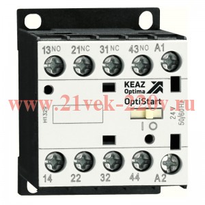 Реле мини-контакторное OptiStart K-MR-31-D220 КЭАЗ 335780