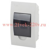 Бокс ЩРВ-П-4 мод. встраив. пластик IP41 SIMPLE NO-box_simple-plastic_4_flush ЭРА Б0041509