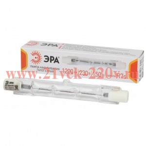 ЭРА J78-150W-R7s-230V (галоген, J78, 150Вт, нейтр, R7s) (10/500/18000)