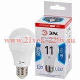 ЭРА LED A60-11W-127V-840-E27 (диод, груша, 11Вт, 127В, нейтр, E27) (10/100/1200)