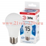 ЭРА LED A60-15W-12/48V-840-E27 (диод, груша, 15Вт, 12/48В, нейтр, E27) (10/100/1200)