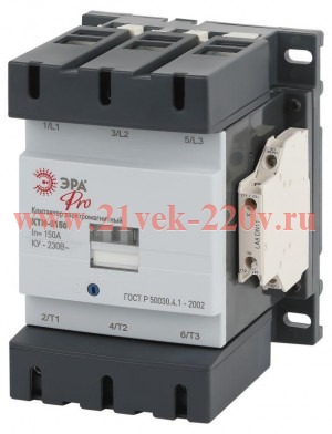 ЭРА Контактор КТИ-5150 PRO KKT50-150-230-10-E 150А 230В/АС3