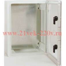 Корпус пластиковый (шкаф) с прозрачной дверцей KPT 4050 IP65 Halogen Free Klemsan 690037