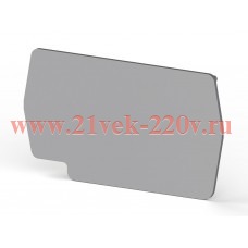 Сегмент концевой на клеммники SRD 2.5EA сер. NPP-SRD 2.5EA Klemsan 451109