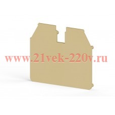 Сегмент концевой на клеммники AVK 16RD сер. NPP 16RD Klemsan 444170