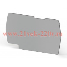 Сегмент концевой на клеммники PYK 4 сер. NPP PYK4 Klemsan 446459