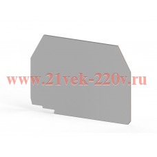 Сегмент концевой на клеммники ASK 3х сер. NPP ASK3 Klemsan 450059