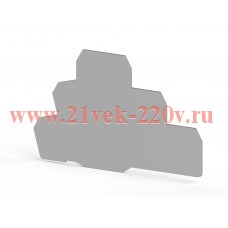 Сегмент концевой на клеммники 3-х ярусные PUK3 сер. NPP PUK3 Klemsan 450139