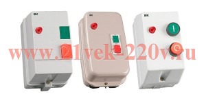 Контактор КМИ11860 18А IP54 с индик. Ue=400В/АС3 ИЭК