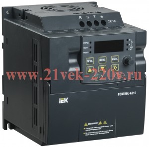 Преобразователь частоты CONTROL-A310 380В, 3Ф 18-22 kW 37-45A встр.торм и ДПТ IEK