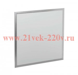 Светодиодная панель ДВО 6566 eco 36W 6500К S (Серебро) 595x595х10mm IEK без драйвера