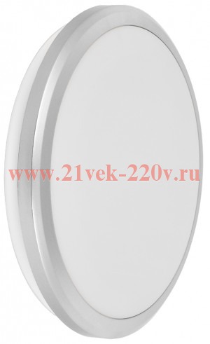 Светильник LED ДПБ 3105 24Вт IP54 4000K круг серебро IEK