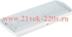 Светильник аварийный ДПА 5032-3 16LED постоянного действия AC230V/DC12-24V 3h IP20 IEK