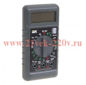 Мультиметр цифровой Compact M182 IEK