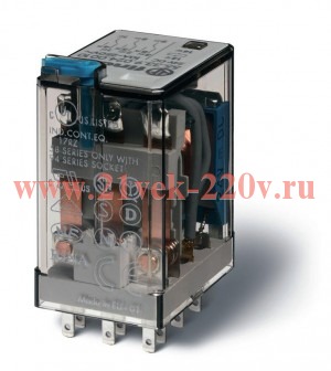 Реле миниатюрное 3CO 10А 230В AC FINDER 553382300010