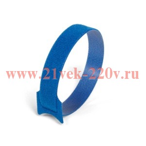 Стяжка-велькро КСВ 16*310 (син) (Fortisflex)