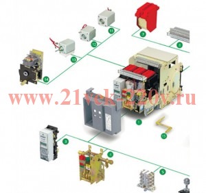 Индикатор положения выкатной корзины для NA8G-1600 (R) CHINT 111731