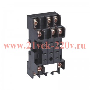 Розетка CZY11A для JZX-22F(D) 3 контакта (R) CHINT 146138