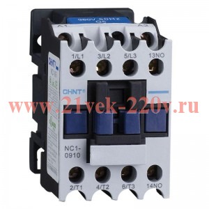 Контактор NC1-0901Z 9А DC220В 1НЗ (R) CHINT 220880