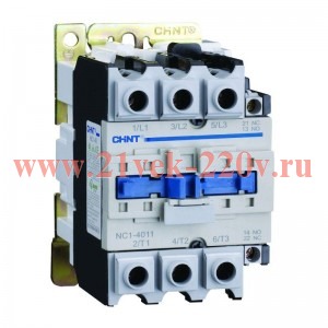 Контактор NC1-4011 40А 110В/АС3 1НО+1НЗ 50Гц (R) CHINT 222260