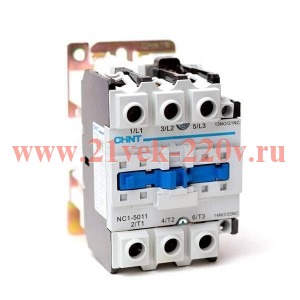 Контактор NC1-5004 50А 4P 24В 50Гц (R) CHINT 222370