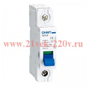 Выключатель нагрузки 1п 100А NH4 (R) CHINT 398036