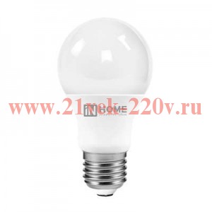 Лампа светодиодная LED-A60-VC 12Вт 230В E27 6500К 1080лм IN HOME 4690612020259