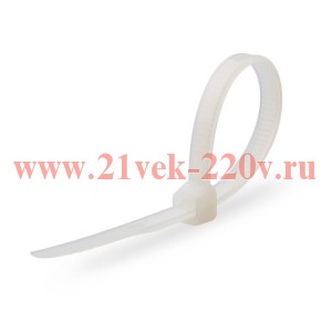 Стяжки нейлоновые КСС 8*450 (б) (100шт.) (Fortisflex)