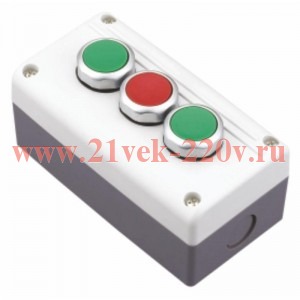 Пост кнопочный NPH1-3001 1НО+1НЗ +1НО (R) CHINT 587069