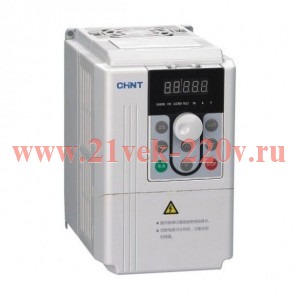 Преобразователь частоты NVF2G-2.2/TS4 2.2кВт 380В 3ф общий тип CHINT 639029