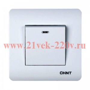 Выключатель 2-поз. с LED-подсветкой 10А 250В CHINT 715380