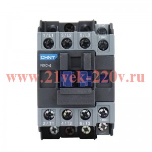 Контактор NXC-06M01/Z 24 DC 1НЗ 50/60Гц (R) CHINT 836666