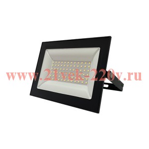 Прожектор светодиодный FL-LED Light-PAD 70W Black 4200К 5950Лм AC220-240В 200x140x30мм FOTON