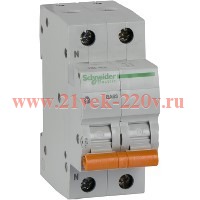 Автоматический выключатель Schneider Electric ВА63 1п+н 63A C 4,5 кА