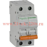 Автоматический выключатель Schneider Electric ВА63 1п+н 50A C 4,5 кА