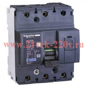 Силовой автоматический выключатель Schneider Electric NG125N 3П 10A C