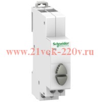 Кнопка управления iPB Acti 9 Schneider Electric серая/серая 1НО/1НО