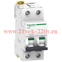 Автоматический выключатель Schneider Electric Acti 9 iC60N 2П 6A 6кА B