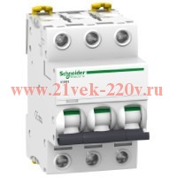 Автоматический выключатель Schneider Electric Acti 9 iC60N 3П 32A 6кА B