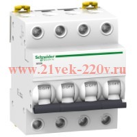 Автоматический выключатель Schneider Electric Acti 9 iK60 4П 16A 6кА C