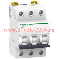 Автоматический выключатель Schneider Electric Acti 9 iK60 3П 10A 6кА C