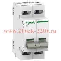 Выключател нагрузки iSW Acti 9 Schneider Electric 3П 32A (модульный рубильник) 2 модуль