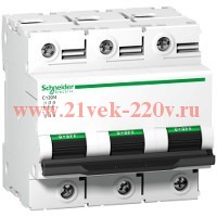 Автоматический выключатель Schneider Electric Acti 9 C120N 3П 125A C 10кА 4,5 модуля (автомат)