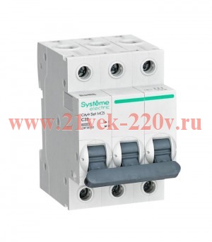 Автоматический выключатель City9 Set 32А С 3П 6кА Systeme Electric (автомат электрический)