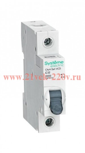 Автоматический выключатель City9 Set 32А С 1П 6кА Systeme Electric (автомат электрический)